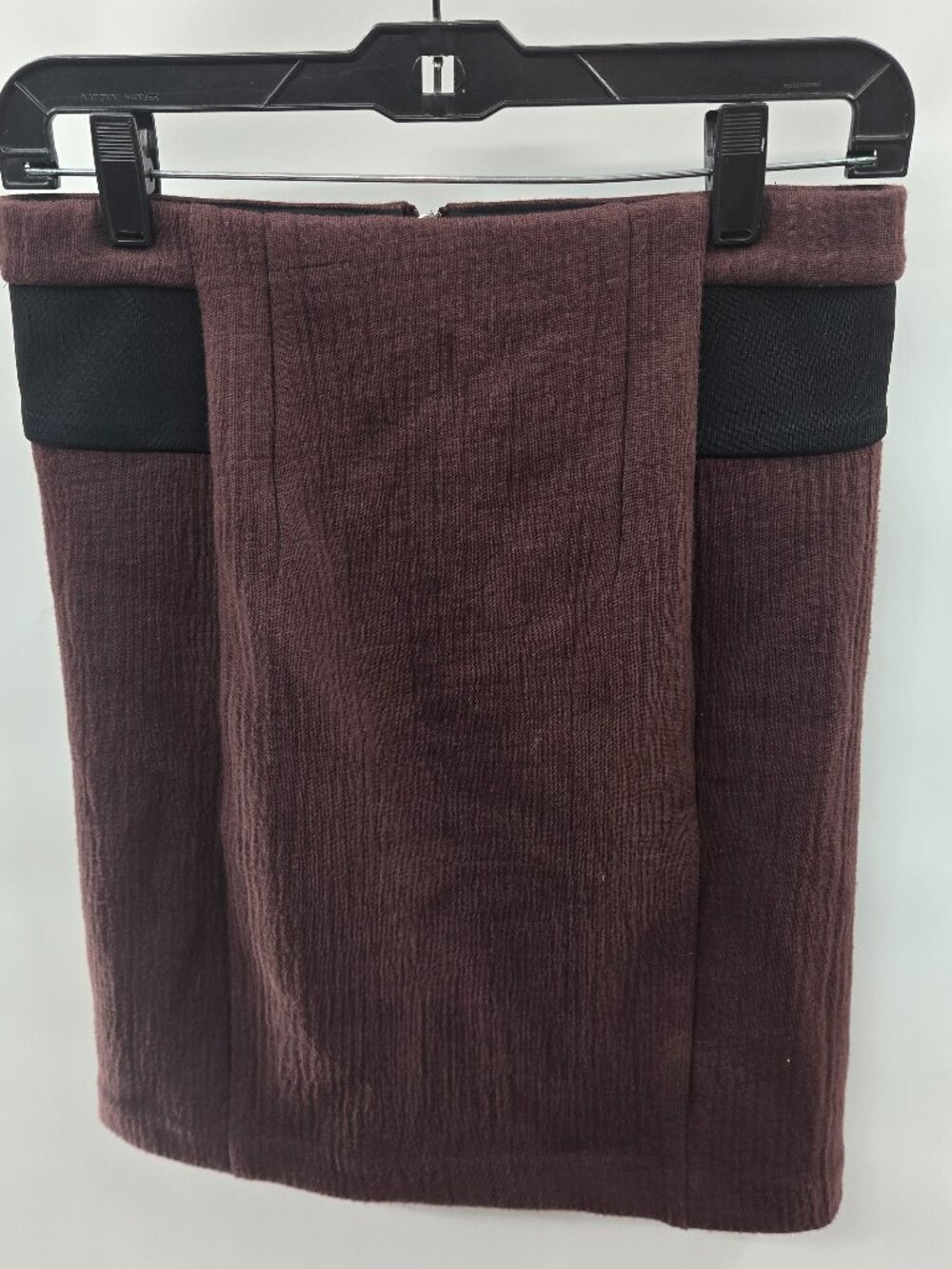 Rebecca Taylor Textured Wool Blend Colorblock Mini Skirt Size 6